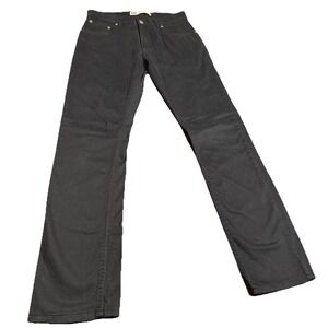 Levi's 511 Women's Slim Black Jeans Size 16 Regular Mid Rise Denim